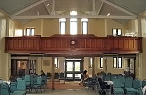 The interior of Emsworth Baptist Church