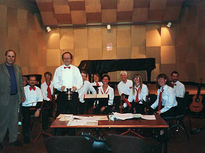 Hampshire Guitar Orchestra in the Menuhin Room