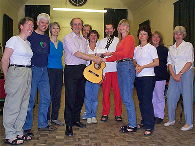 Hampshire Guitar Orchestra's first Alto Guitar