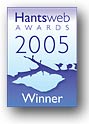 Hantsweb awards logo