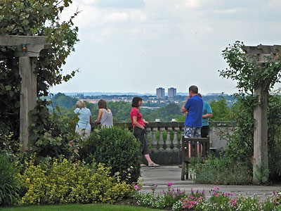 View from the back of the Star and Garter