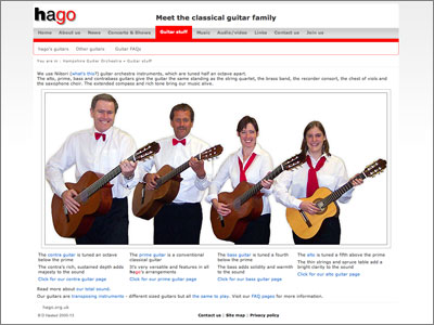 HAGO website 2012