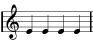 Middle E