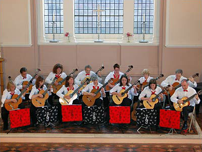 Hampshire Guitar Orchestra at St George's Church, Portsea