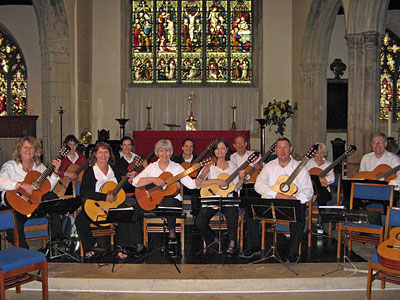 Hampshire Guitar Orchestra at Cambridge