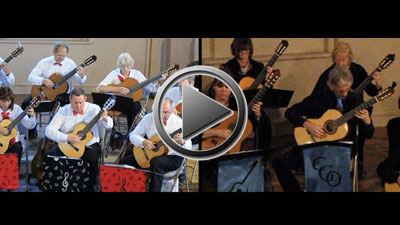 When The Guitar Sings - Hampshire Guitar Orchestra play Guy Bergeron