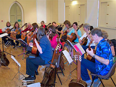 Hampshire Guitar Orchestra Open Rehearsal