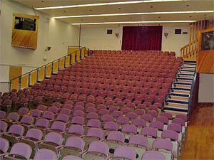 The interior of The Festival Hall, Petersfield