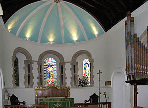 Interior of St Barnabas Church