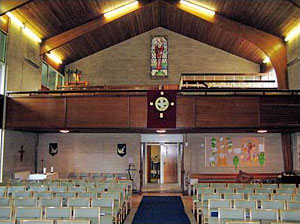 Interior of St Columba Church