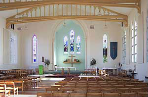 St Paul's Chichester interior view