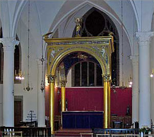 Interior of St Philip's Church