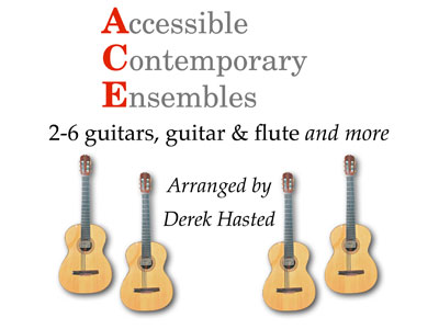 Buy Derek Hasted's guitar arrangements and compositions