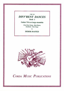Diff'rent Dances Book 1 - by Derek Hasted - played world-wide