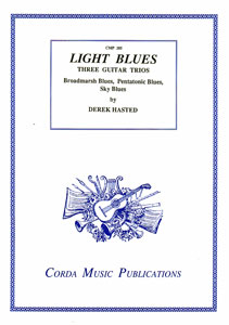 Light Blues - for 3 guitars by Derek Hasted