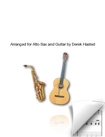 Local Hero - Wild Theme (by Mark Knopfler) Alto Sax and Guitar duet arr. Derek Hasted