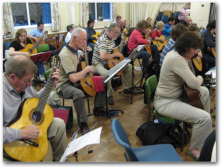 Derek Hasted's Guitar Workshop - our 21st birthday party