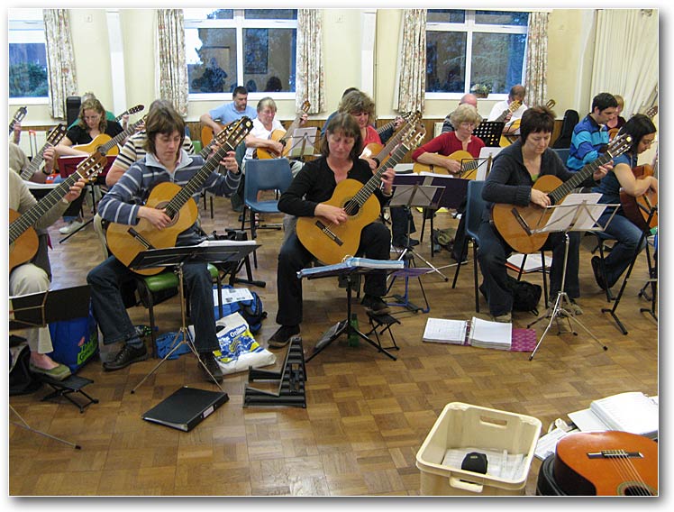 Derek Hasted's Guitar Workshop Photo from 2009